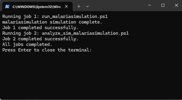malariasimulation PSI